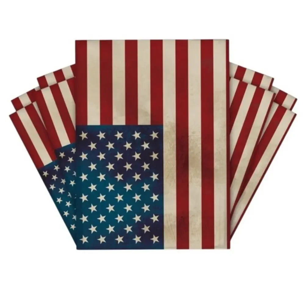 20‎ ct Patriotic American Flag Poly Mailers